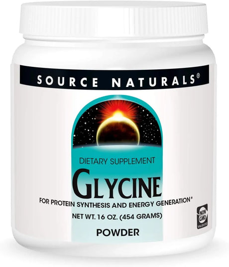 SOURCE NATURALS - Source Naturals Glycine Powder 454Gr. - The Red Vitamin MX - Suplementos Alimenticios - {{ shop.shopifyCountryName }}