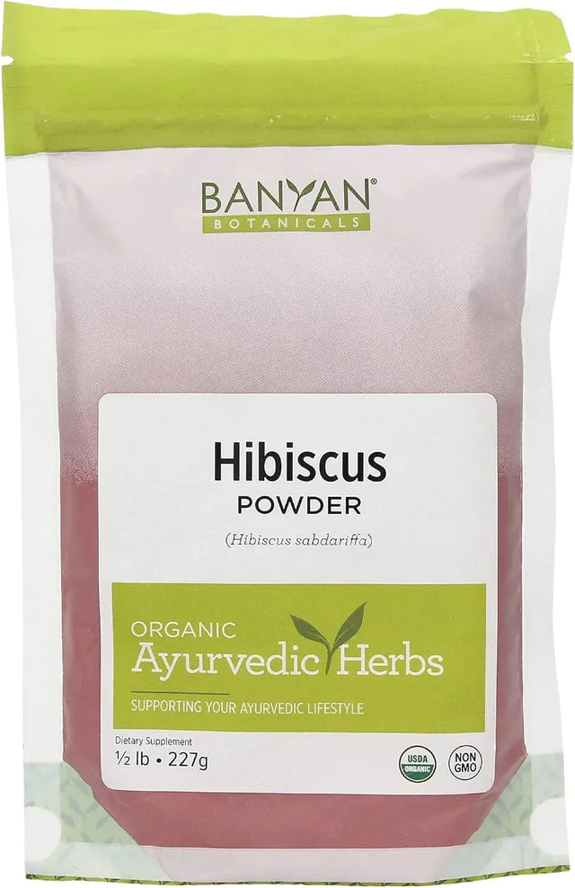 BANYAN - Banyan Botanicals Hibiscus Flower Powder 227Gr. - The Red Vitamin MX - Suplementos Alimenticios - {{ shop.shopifyCountryName }}