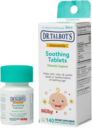 DR. TALBOT'S - Dr. Talbot's Chamomile Soothing Tablets 140 Tabletas - The Red Vitamin MX - Suplementos Alimenticios - {{ shop.shopifyCountryName }}