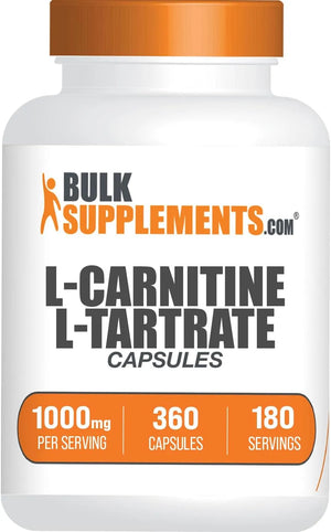 BULK SUPPLEMENTS - Bulk Supplements L-Carnitine L-Tartrate 1000Mg. 360 Capsulas - The Red Vitamin MX - Suplementos Alimenticios - {{ shop.shopifyCountryName }}