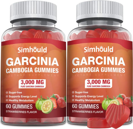 SIMHOULD - Simhould Garcinia Cambogia Gummies 3000Mg. 60 Gomitas 2 Pack - The Red Vitamin MX - Suplementos Alimenticios - {{ shop.shopifyCountryName }}