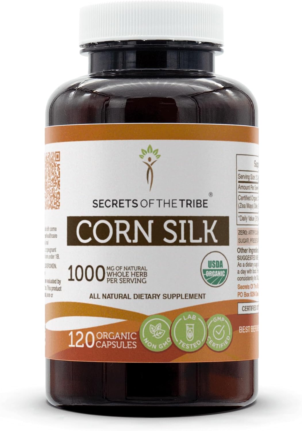 Secrets of the Tribe Corn Silk 120 Capsulas