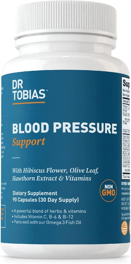 DR TOBIAS - Dr. Tobias Blood Pressure Support 90 Capsulas - The Red Vitamin MX - Suplementos Alimenticios - {{ shop.shopifyCountryName }}