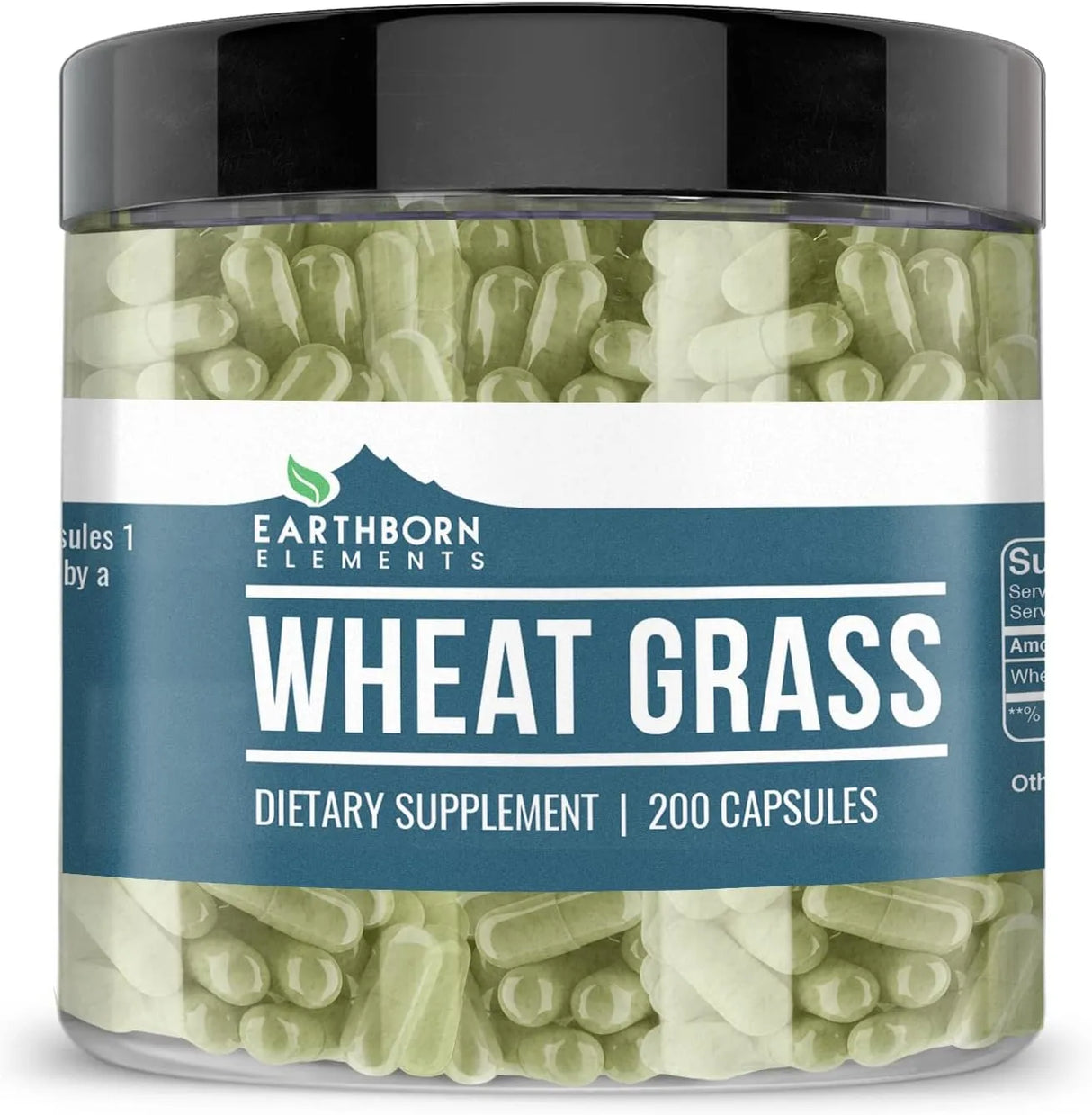 EARTHBORN ELEMENTS - Earthborn Elements Wheat Grass 200 Capsulas - The Red Vitamin MX - Suplementos Alimenticios - {{ shop.shopifyCountryName }}