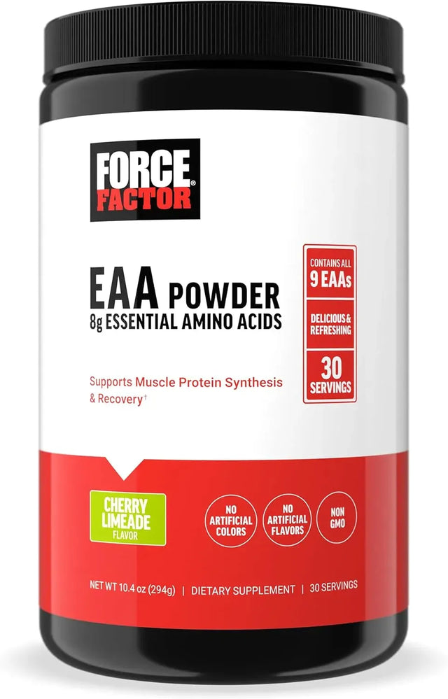 FORCE FACTOR - Force Factor Essential Amino Acids 30 Servicios Cherry Limeade 294Gr. - The Red Vitamin MX - Suplementos Alimenticios - {{ shop.shopifyCountryName }}