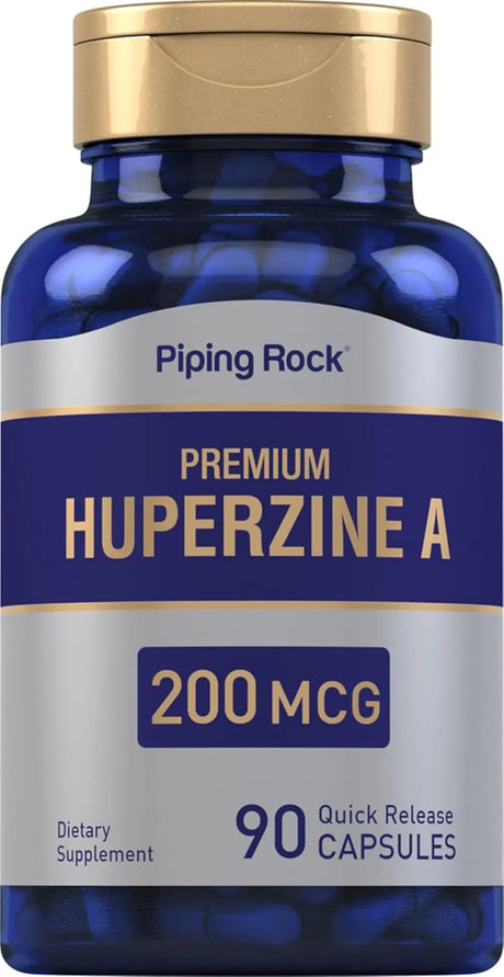 PIPING ROCK - Piping Rock Huperzine A 200mcg 90 Capsulas - The Red Vitamin MX - Suplementos Alimenticios - {{ shop.shopifyCountryName }}