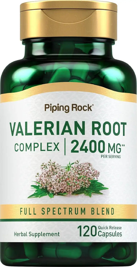 PIPING ROCK - Piping Rock Valerian Root Extract 2400Mg. 120 Capsulas - The Red Vitamin MX - Suplementos Alimenticios - {{ shop.shopifyCountryName }}
