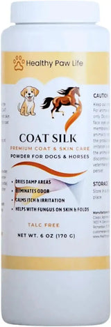 HEALTHY PAW LIFE - Healthy Paw Life Coat Silk Canine and Equine Dry Powder 170Gr. - The Red Vitamin MX - Remedios Para La Picazón De Perros - {{ shop.shopifyCountryName }}