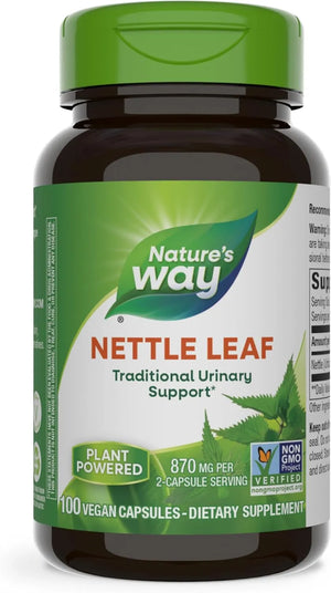 NATURE'S WAY - Nature's Way Nettle Leaf 870Mg. 100 Capsulas - The Red Vitamin MX - Suplementos Alimenticios - {{ shop.shopifyCountryName }}