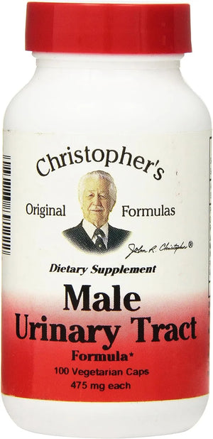 CHRISTOPHER´S - Christopher’s Original Formulas Male Urinary Tract Support 100 Capsulas - The Red Vitamin MX - Suplementos Alimenticios - {{ shop.shopifyCountryName }}