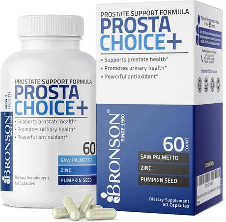 BRONSON - Bronson Prostate Health Support 60 Capsulas - The Red Vitamin MX - Suplementos Alimenticios - {{ shop.shopifyCountryName }}