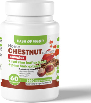 DASH OF VIGOR - Dash of Vigor Horse Chestnut Extract Complex 60 Capsulas - The Red Vitamin MX - Suplementos Alimenticios - {{ shop.shopifyCountryName }}