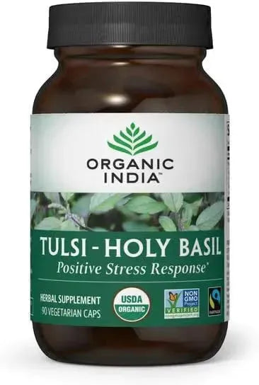 ORGANIC INDIA - ORGANIC INDIA Tulsi Holy Basil 90 Capsulas - The Red Vitamin MX - Suplementos Alimenticios - {{ shop.shopifyCountryName }}