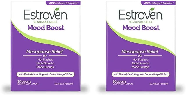 ESTROVEN - Estroven Mood Boost For Menopause Relief 30 Tabletas 2 Pack - The Red Vitamin MX - Suplementos Alimenticios - {{ shop.shopifyCountryName }}