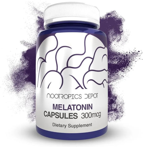 NOOTROPICS DEPOT - Nootropics Depot Melatonin 300mcg 120 Capsulas - The Red Vitamin MX - Suplementos Alimenticios - {{ shop.shopifyCountryName }}