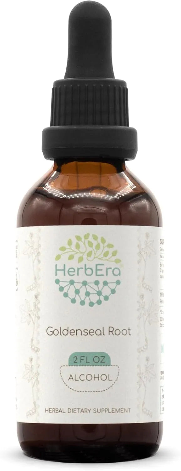 HERBERA - HerbEra Goldenseal Root A60 Alcohol Herbal Extract Tincture 2 Fl.Oz. - The Red Vitamin MX - Suplementos Alimenticios - {{ shop.shopifyCountryName }}