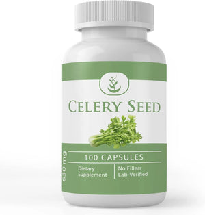 PURE ORIGINAL INGREDIENTS - Pure Original Ingredients Celery Seed 100 Capsulas - The Red Vitamin MX - Suplementos Alimenticios - {{ shop.shopifyCountryName }}