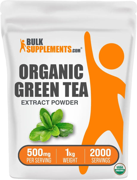 BULK SUPPLEMENTS - Bulk Supplements Organic Green Tea Extract Powder 1 Kg. - The Red Vitamin MX - Suplementos Alimenticios - {{ shop.shopifyCountryName }}