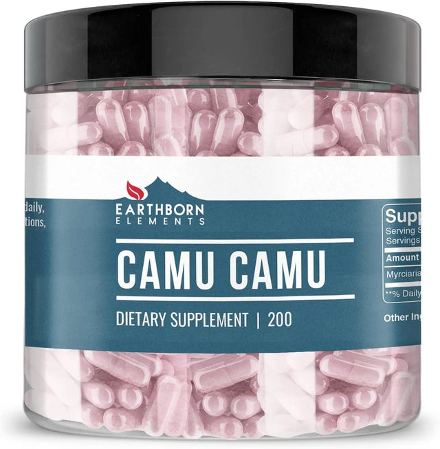 EARTHBORN ELEMENTS - Earthborn Elements Camu Camu 200 Capsulas - The Red Vitamin MX - Suplementos Alimenticios - {{ shop.shopifyCountryName }}