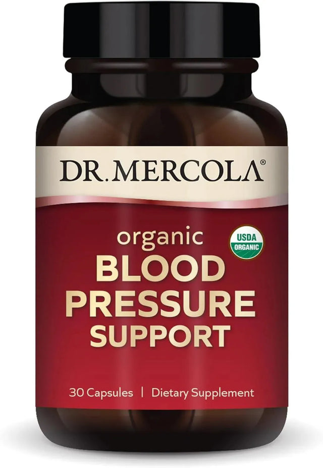 DR MERCOLA - Dr. Mercola Organic Blood Pressure Support 30 Capsulas - The Red Vitamin MX - Suplementos Alimenticios - {{ shop.shopifyCountryName }}