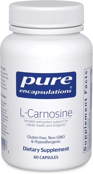 PURE ENCAPSULATIONS - Pure Encapsulations L-Carnosine 60 Capsulas - The Red Vitamin MX - Suplementos Alimenticios - {{ shop.shopifyCountryName }}
