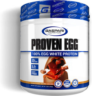 GASPARI NUTRITION - Gaspari Nutrition Proven Egg 100% Egg White Protein Salted Caramel 453Gr. - The Red Vitamin MX - Suplementos Alimenticios - {{ shop.shopifyCountryName }}