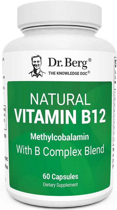 DR. BERG - Dr. Berg Natural Vitamin B12 60 Capsulas - The Red Vitamin MX - Suplementos Alimenticios - {{ shop.shopifyCountryName }}