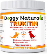 Doggy Naturals Trukitin Chitosin Based Phosphate Binder for Cats & Dogs 180Gr.
