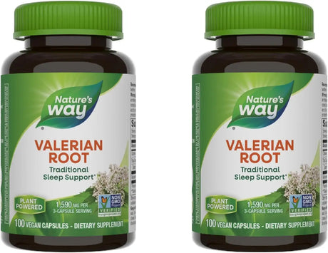 NATURE'S WAY - Nature's Way Valerian Root 100 Capsulas 2 Pack - The Red Vitamin MX - Suplementos Alimenticios - {{ shop.shopifyCountryName }}