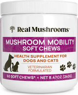 REAL MUSHROOMS - Real Mushrooms Mobility Chews for Dogs & Cats 60 Masticables - The Red Vitamin MX - Suplementos Herbales Para Perros - {{ shop.shopifyCountryName }}