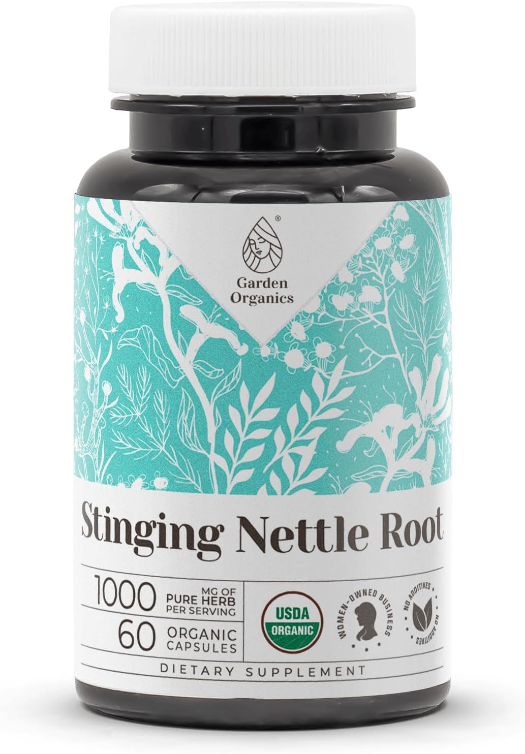 Garden Organics Stinging Nettle Root 60 Capsulas