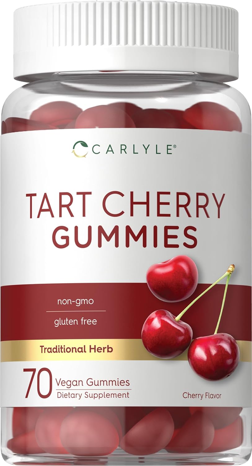 Carlyle Tart Cherry Gummies 2000Mg. 70 Gomitas