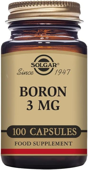 Solgar Multi-Chelated Boron 3 Mg. 100 Capsulas