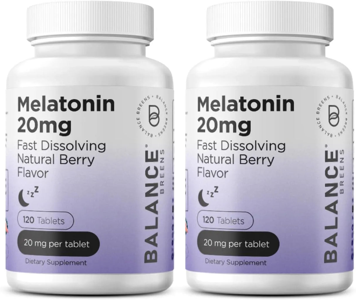 BALANCE BREENS - Balancebreens Melatonin 20Mg. 120 Tabletas 2 Pack - The Red Vitamin MX - Suplementos Alimenticios - {{ shop.shopifyCountryName }}