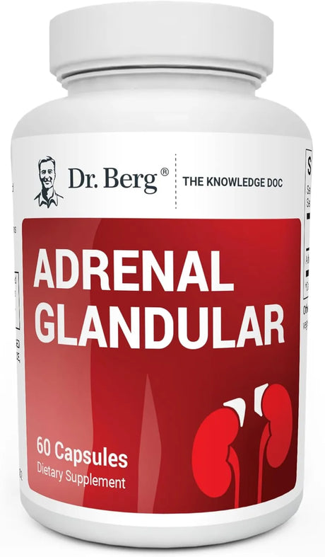DR. BERG - Dr. Berg Adrenal Glandular 60 Capsulas - The Red Vitamin MX - Suplementos Alimenticios - {{ shop.shopifyCountryName }}