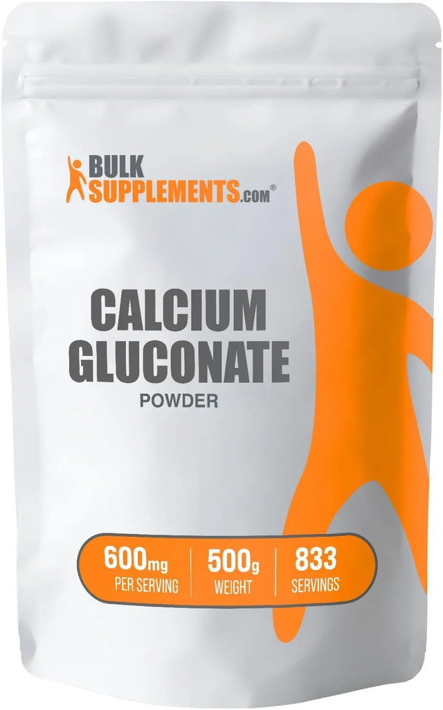 BULK SUPPLEMENTS - Bulk Supplements Calcium Gluconate Powder 500Gr. - The Red Vitamin MX - Suplementos Alimenticios - {{ shop.shopifyCountryName }}