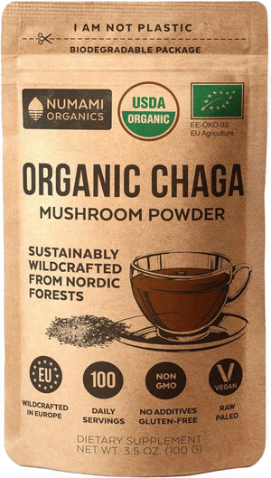 NUMAMI - Numami Organic Chaga Mushrooms Powder 100 Servicios 100Gr. - The Red Vitamin MX - Suplementos Alimenticios - {{ shop.shopifyCountryName }}