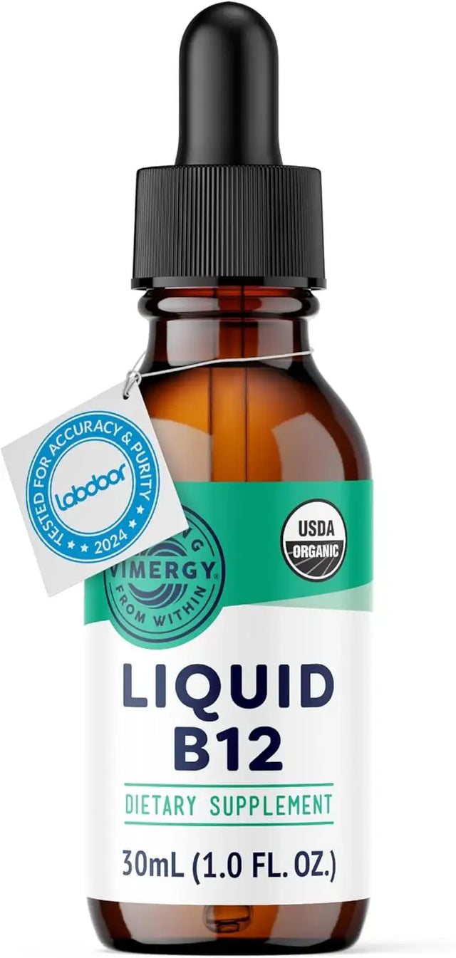 VIMERGY - Vimergy Organic Liquid Vitamin B12 30 Servicios 30Ml. - The Red Vitamin MX - Suplementos Alimenticios - {{ shop.shopifyCountryName }}