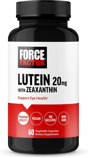FORCE FACTOR - FORCE FACTOR Lutein and Zeaxanthin 60 Capsulas - The Red Vitamin MX - Suplementos Alimenticios - {{ shop.shopifyCountryName }}