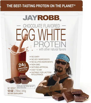 JAY ROBB - Jay Robb Chocolate Egg White Protein Powder 340Gr. - The Red Vitamin MX - Suplementos Alimenticios - {{ shop.shopifyCountryName }}