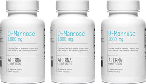 ALERNA - Alerna D-Mannose 1000Mg. 60 Capsulas 3 Pack - The Red Vitamin MX - Suplementos Alimenticios - {{ shop.shopifyCountryName }}