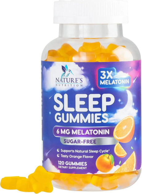 NATURE'S NUTRITION - Nature's Nutrition Melatonin 6Mg. 60 Gomitas 2 Pack - The Red Vitamin MX - Suplementos Alimenticios - {{ shop.shopifyCountryName }}