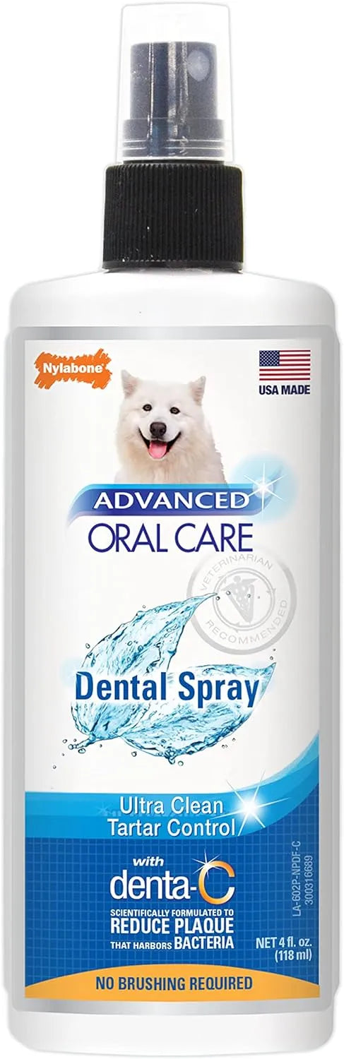 NYLABONE - Nylabone Advanced Oral Care Dog Dental Spray 118Ml. - The Red Vitamin MX - Cuidado Dental Para Perros - {{ shop.shopifyCountryName }}