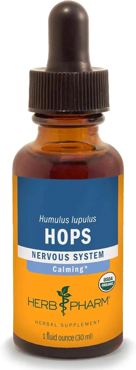 HERB PHARM - Herb Pharm Certified Organic Hops Liquid Extract 1 Fl.Oz. - The Red Vitamin MX - Suplementos Alimenticios - {{ shop.shopifyCountryName }}