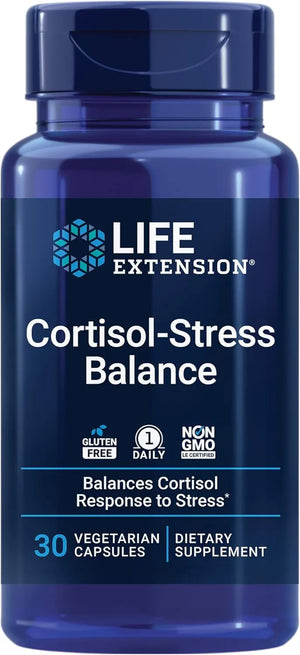 LIFE EXTENSION - Life Extension Cortisol-Stress Balance 30 Capsulas - The Red Vitamin MX - Suplementos Alimenticios - {{ shop.shopifyCountryName }}