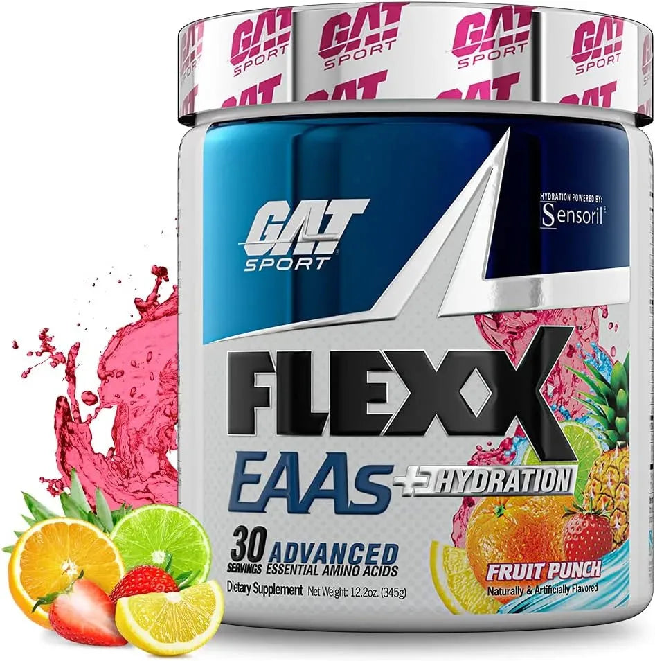 GAT SPORT - GAT SPORT Flexx EAAs + Hydration 30 Servicios Fruit Punch 345Gr. - The Red Vitamin MX - Suplementos Alimenticios - {{ shop.shopifyCountryName }}