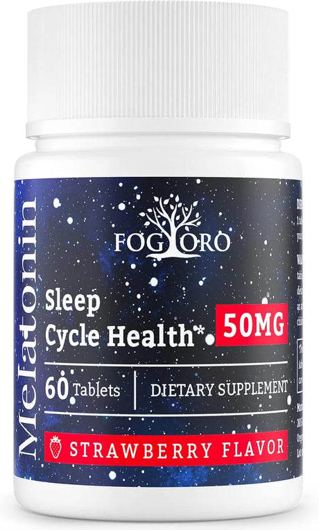 FOGORO - Fogoro Powerful Melatonin 50Mg. 60 Tabletas - The Red Vitamin MX - Suplementos Alimenticios - {{ shop.shopifyCountryName }}