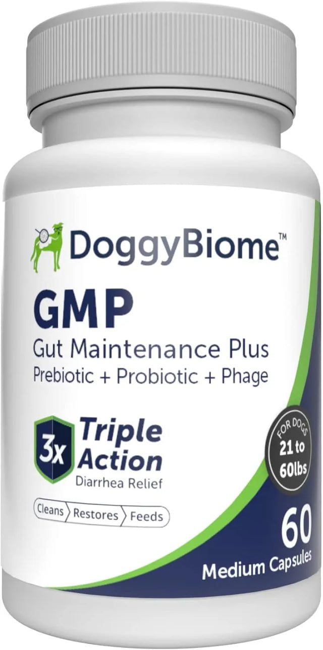 DOGGYBIOME - DoggyBiome Dog Probiotics 21-40 lbs 60 Capsulas - The Red Vitamin MX - Probióticos Para Perros - {{ shop.shopifyCountryName }}