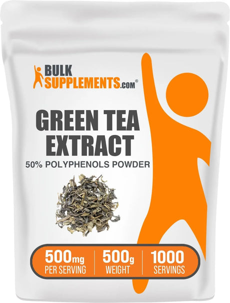 BULK SUPPLEMENTS - Bulk Supplements Green Tea Extract Powder 500Gr. - The Red Vitamin MX - Suplementos Alimenticios - {{ shop.shopifyCountryName }}