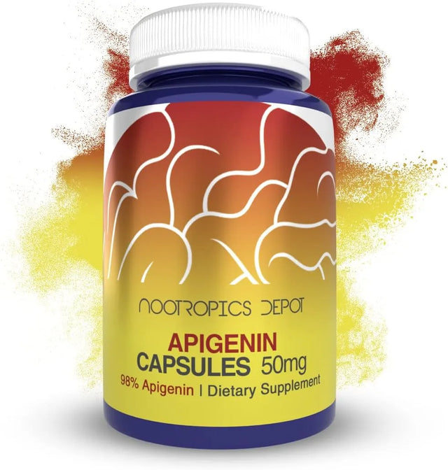 NOOTROPICS DEPOT - Nootropics Depot Apigenin 50Mg. 180 Capsulas - The Red Vitamin MX - Suplementos Alimenticios - {{ shop.shopifyCountryName }}